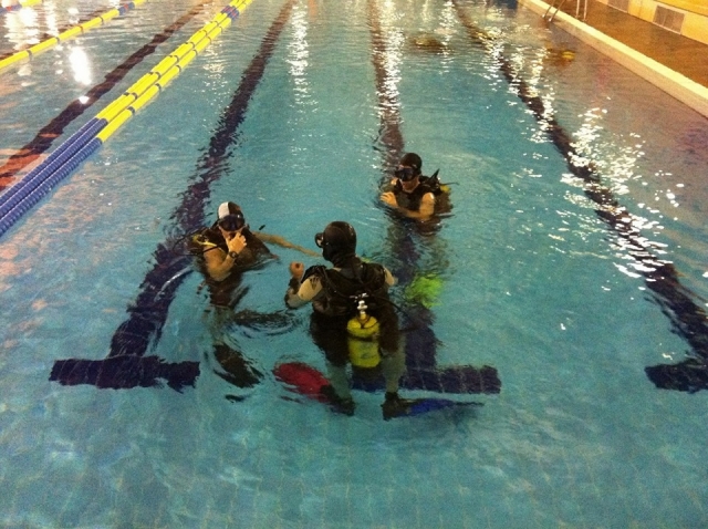 Aprendizaje en piscina